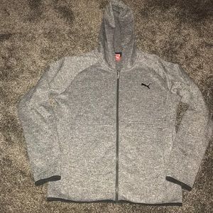 Like New Full Zip Puma Hoodie